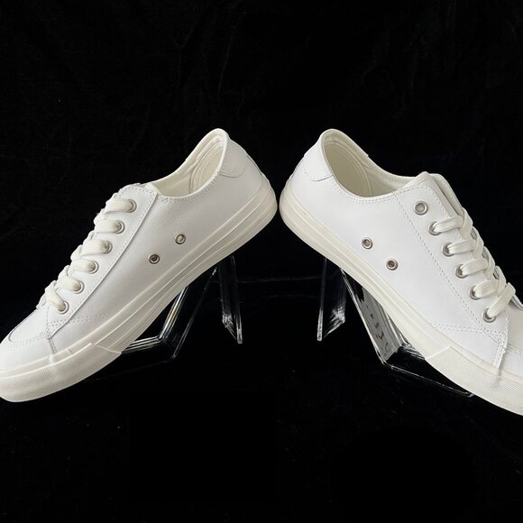 NEW Golf Sneakers Swing Dish Spike-less Traveler, White Coated Leather, Sz 9 - Picture 13 of 14